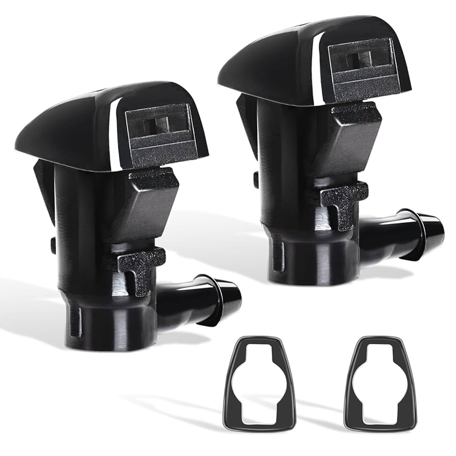 Amazon.com: Belleone 2PCS Front Windshield Washer Nozzle